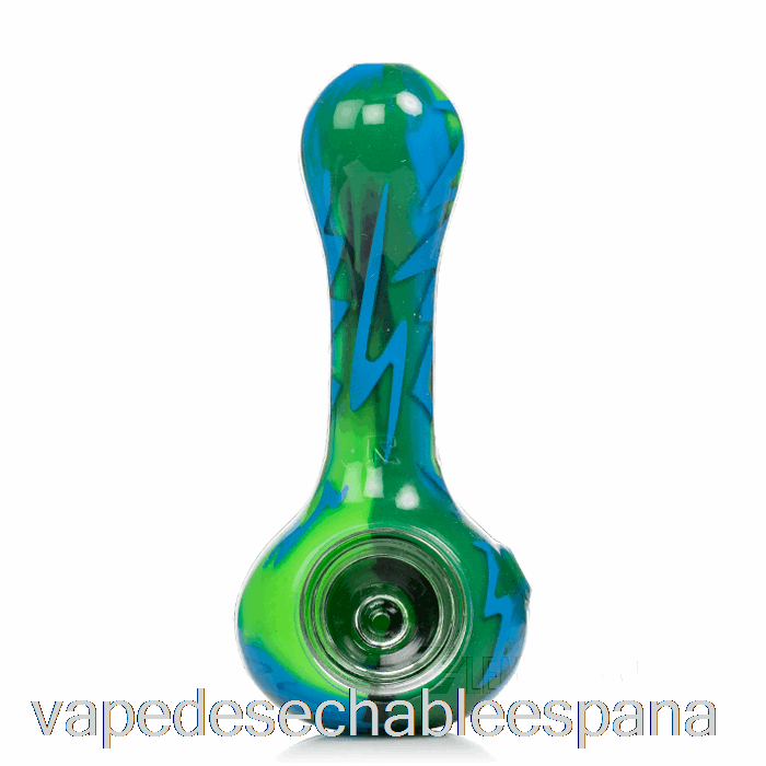 Vape Desechable España Eyce Oraflex Switchback Cuchara De Silicona Planet (negro/azul/verde/verde Lima)